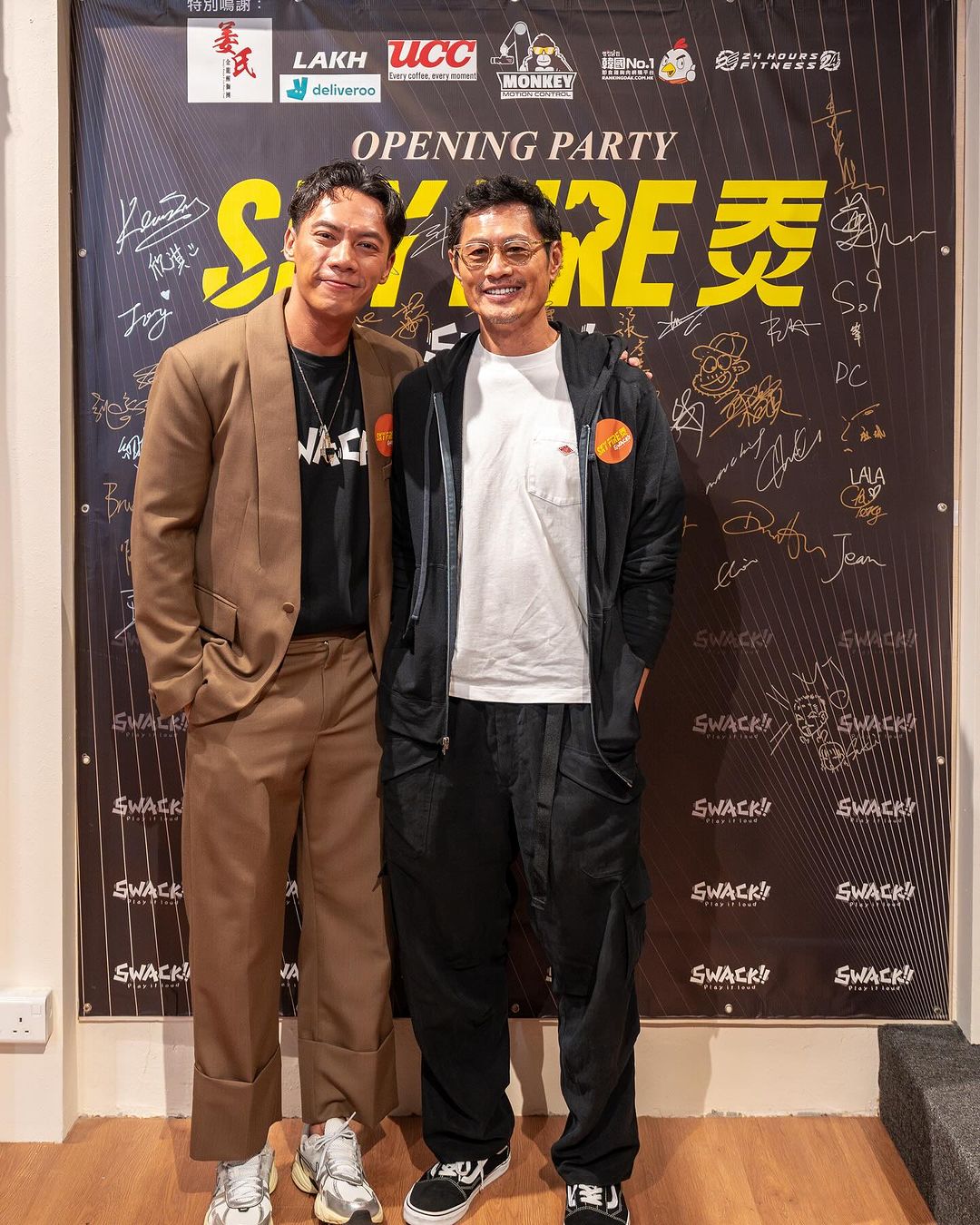 張文傑開設電影動作課程，獲得黃德斌現身支持。