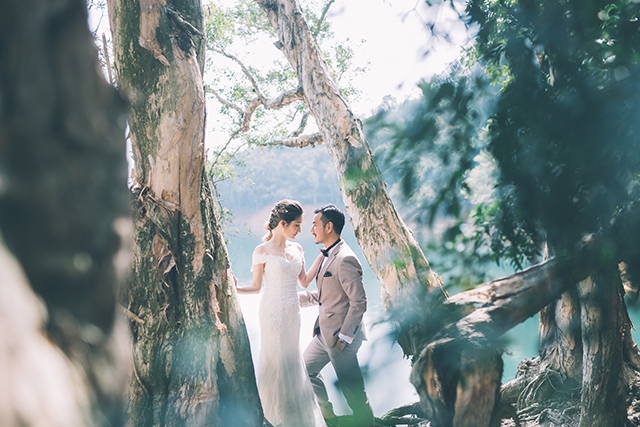 城門水塘是最適合拍攝一輯充滿仙氣的婚紗照！