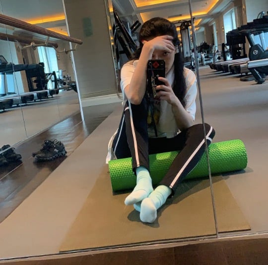 舒淇平時會做gym。