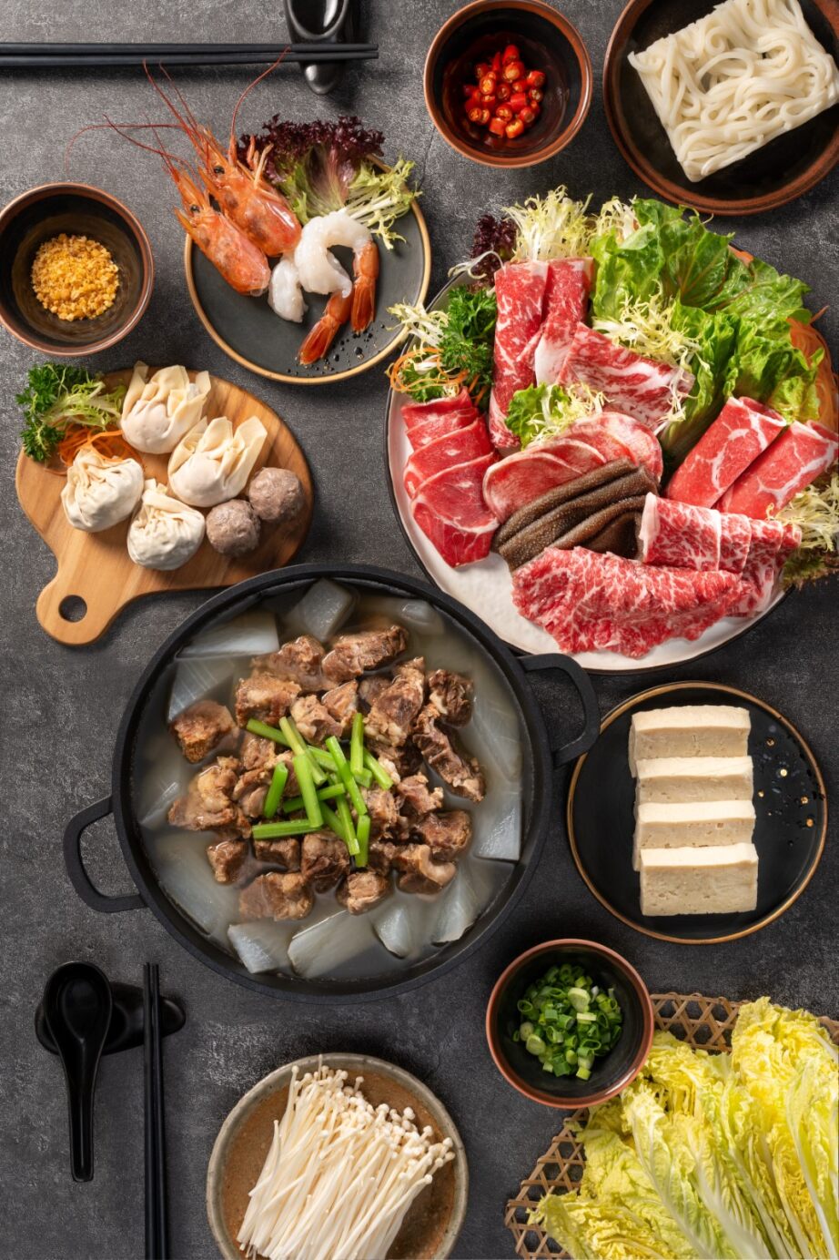 牛魔皇鍋物套餐。