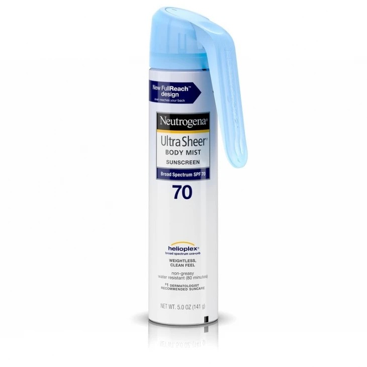 Neutrogena露得清輕透防曬噴霧SPF70 HK$139.90