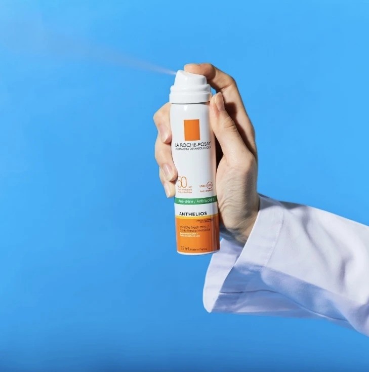 LA ROCHE POSAY全效廣譜抗油光清爽防曬噴霧SPF50+ HK$265/75ml