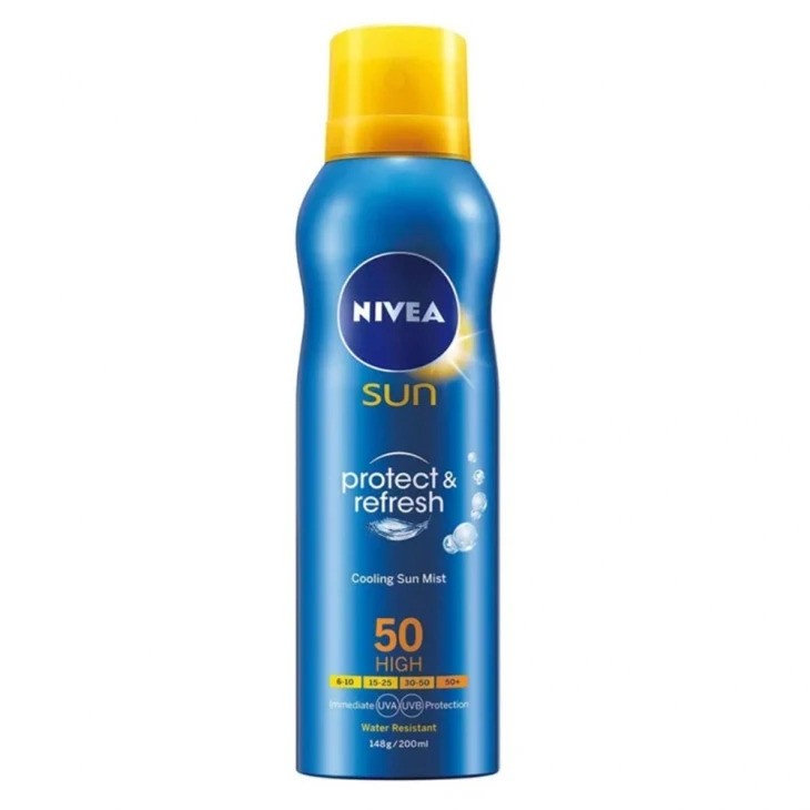 Nivea防水即時抗曬噴霧SPF50 HK$130