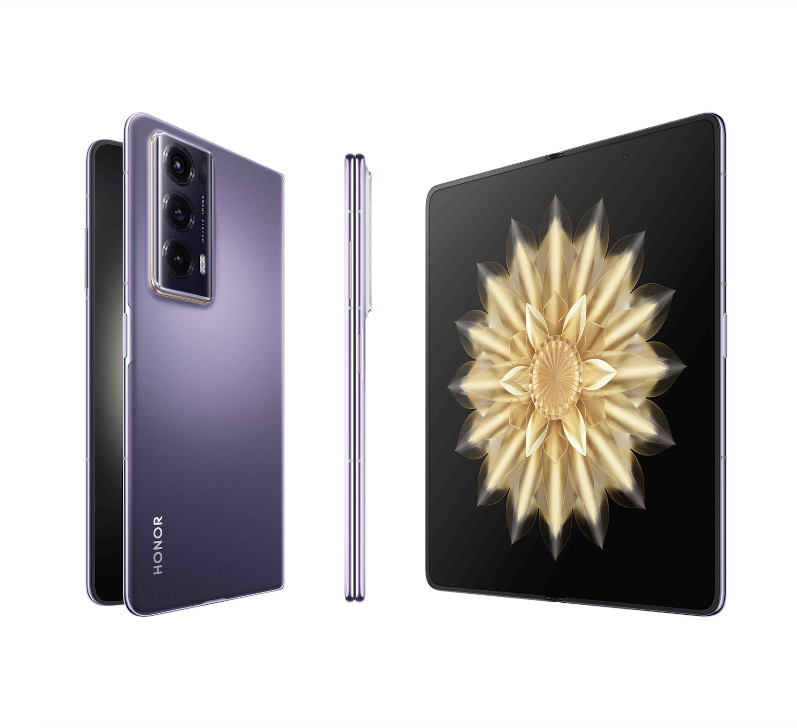超輕薄AI旗艦摺疊屏手機HONOR Magic V2