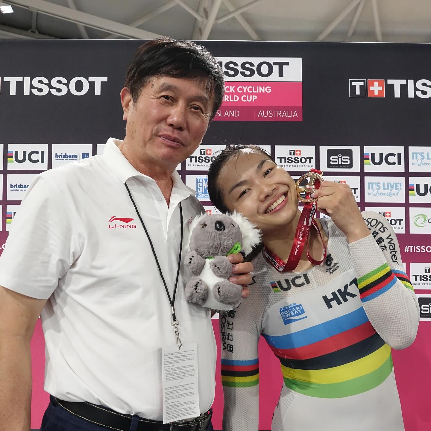 李慧詩堅持訓練，最後感動教練讓她留隊。