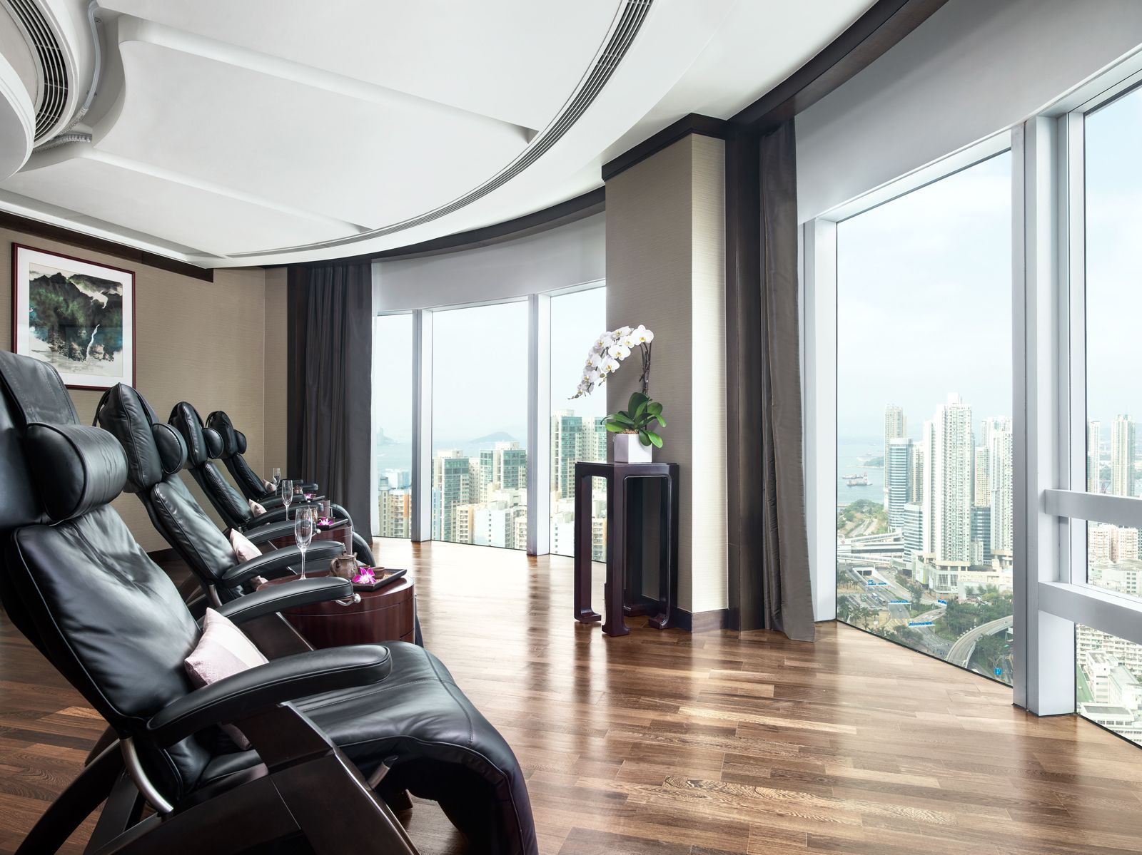 「川」水療中心「夢」休息房。