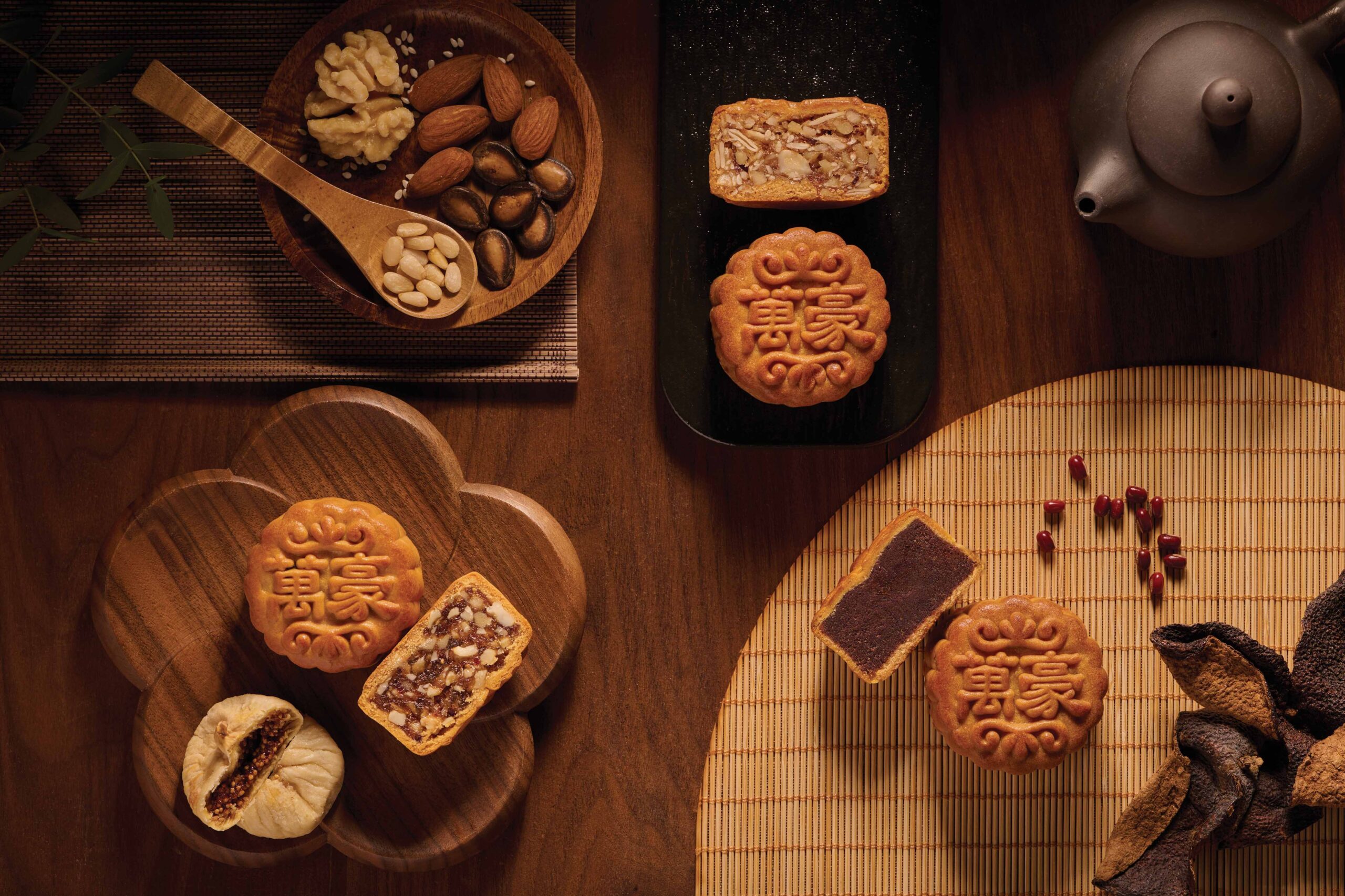 迷你雜錦月餅。