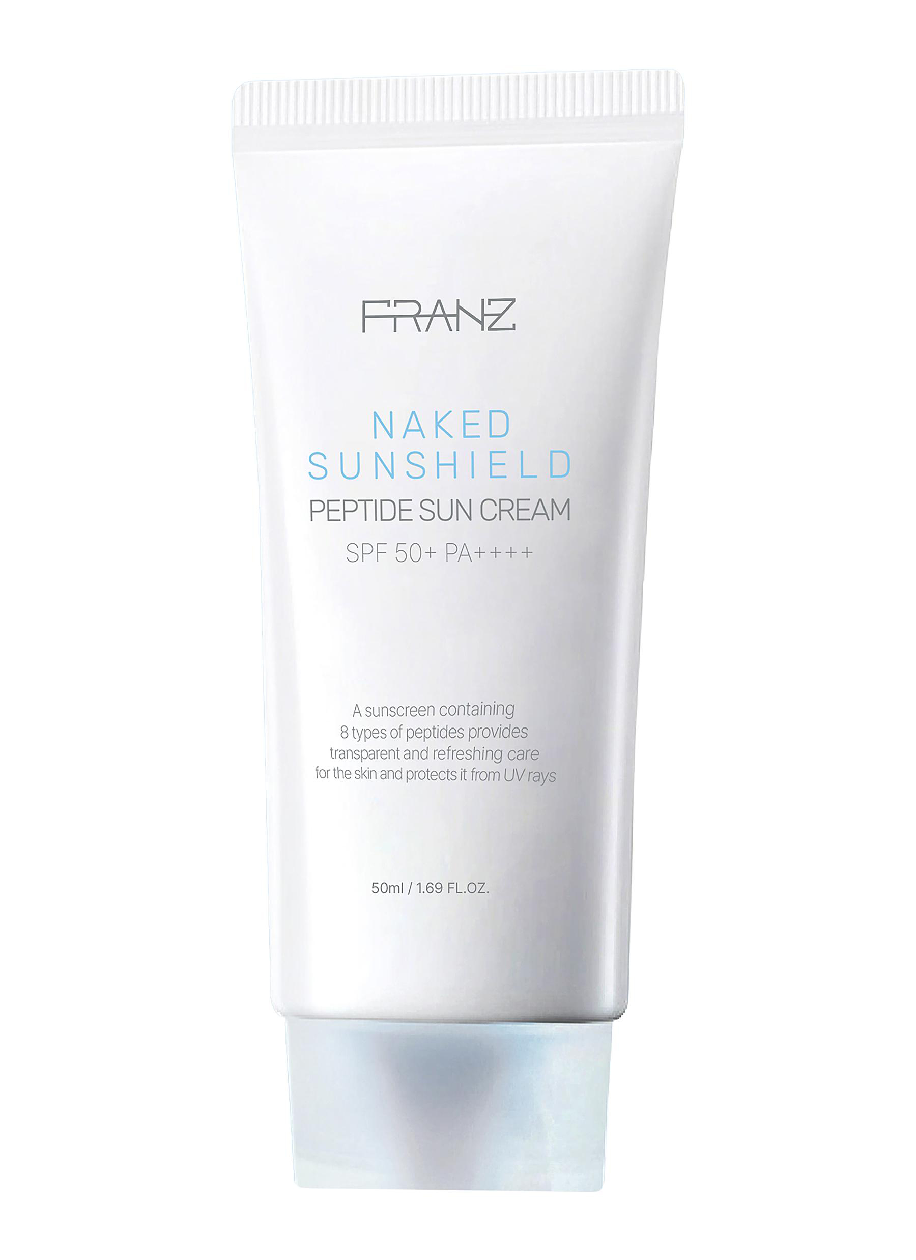 FRANZ Naked SunShield胜肽防曬乳 HK$195/50ml