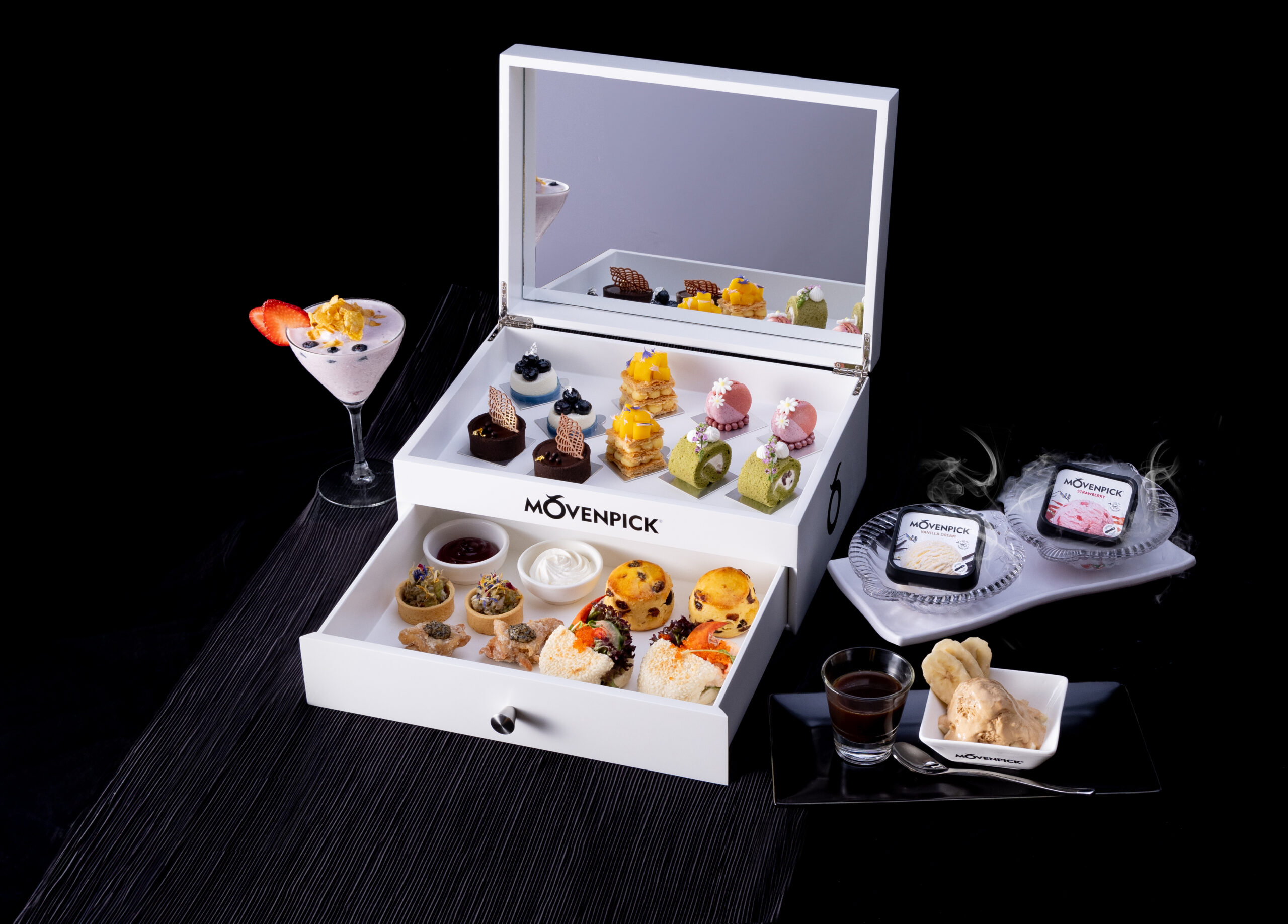 MÖVENPICK®雪糕 X 都會海逸酒店 -「夏日果漾下午茶套餐」