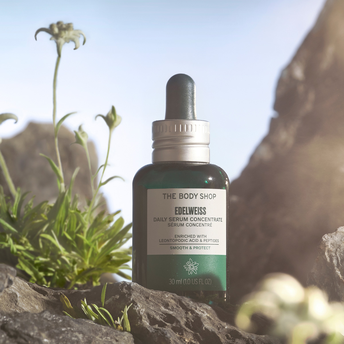 The Body Shop雪絨花抗氧活肌精華 HK$569/50ml