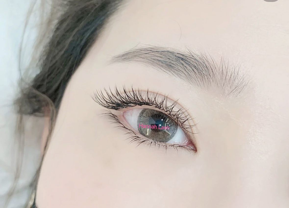 Hannah Nail Beauty提供角蛋白美睫服務。