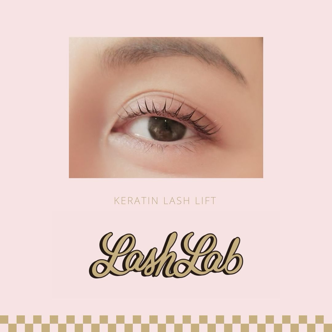 角蛋白美睫術令天然睫毛自然捲翹。