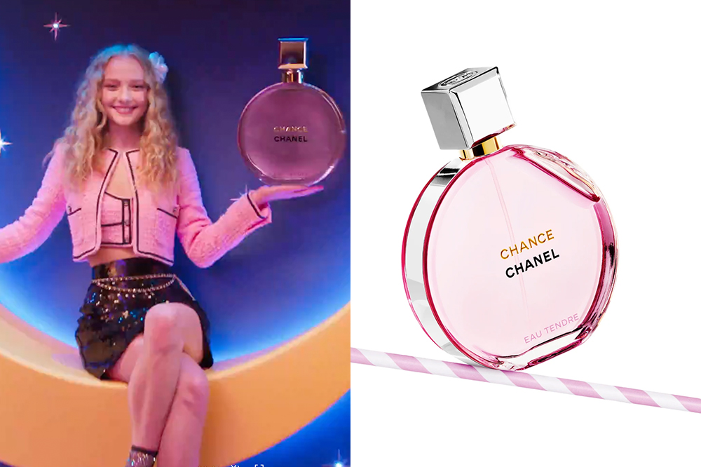 粉色的CHANCE EAU TENDRE是溫柔、善解人意的象徵。