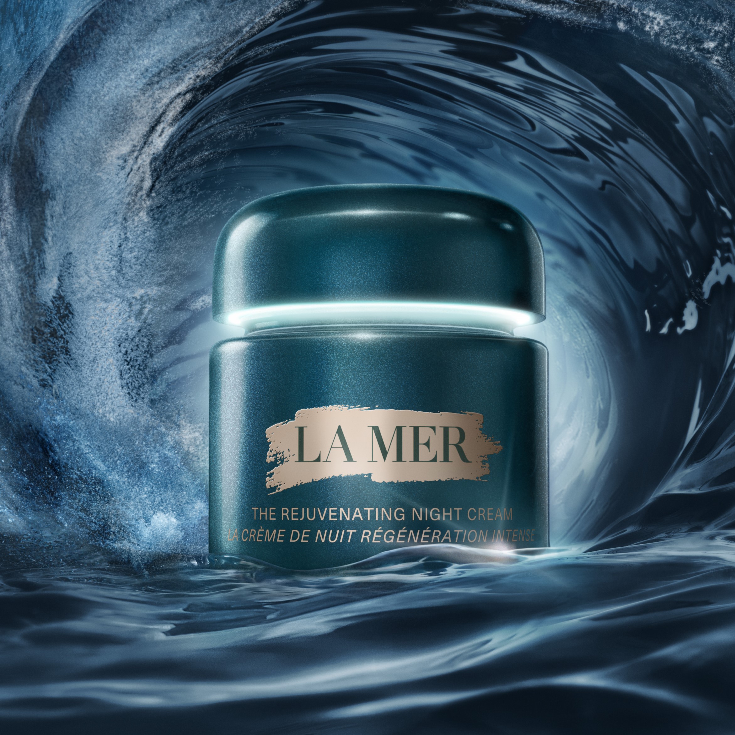 La Mer 全新精華修復晚霜（奇蹟晚霜）。