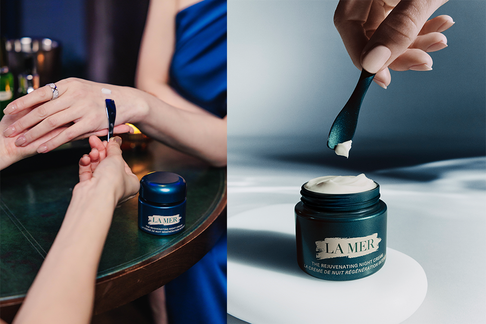 豐盈絲滑質感，一抹化成隱形水潤薄膜包裹肌膚，鎖住活性成分。