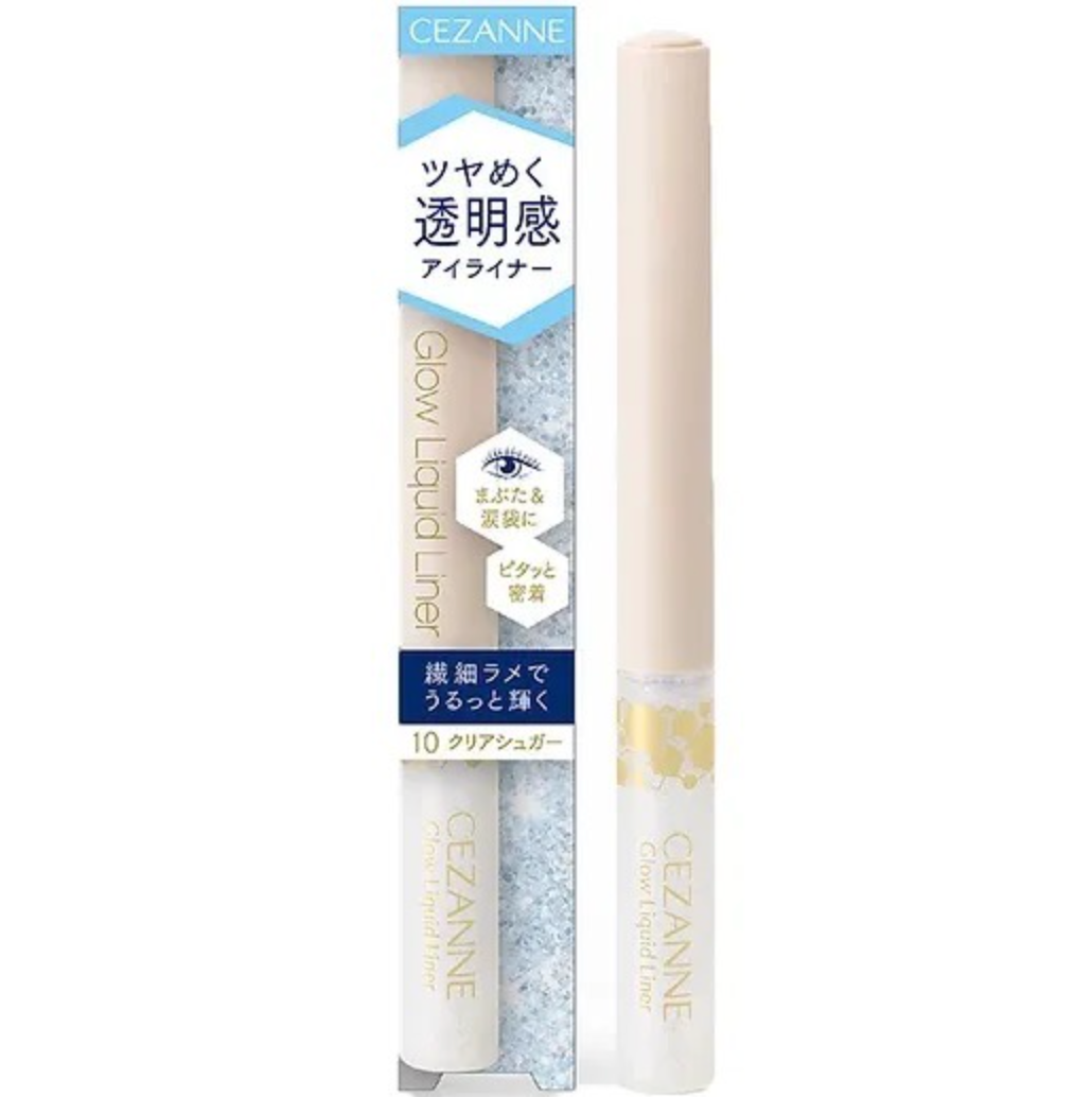 CEZANNE 透明感閃亮纖細眼線液筆10 HK$78/2g