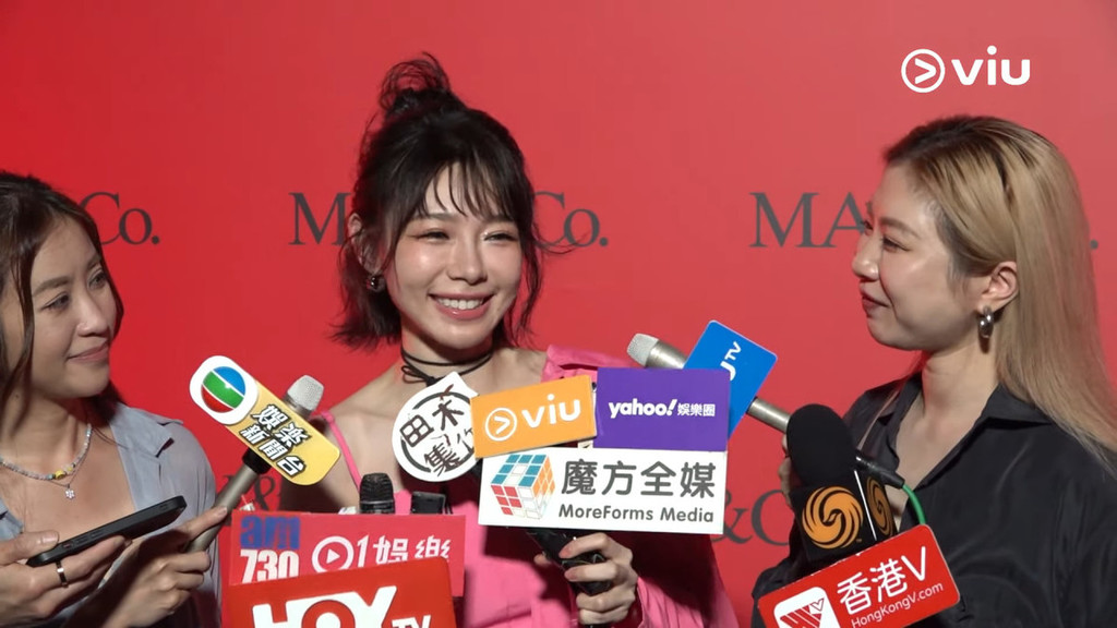 林明禎昨日（13日）出席活動時，首次回應與Edan的關係。