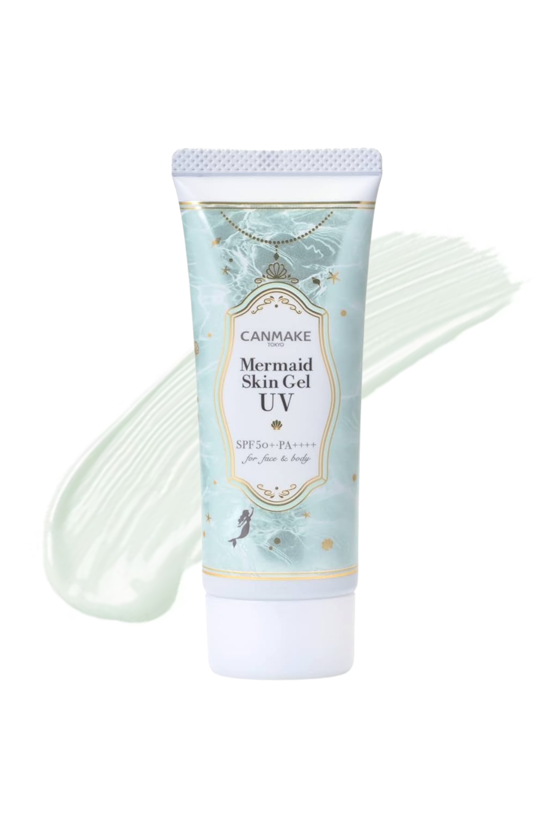 CANMAKE 美人魚防曬啫喱底霜 C01薄荷綠 HK$70