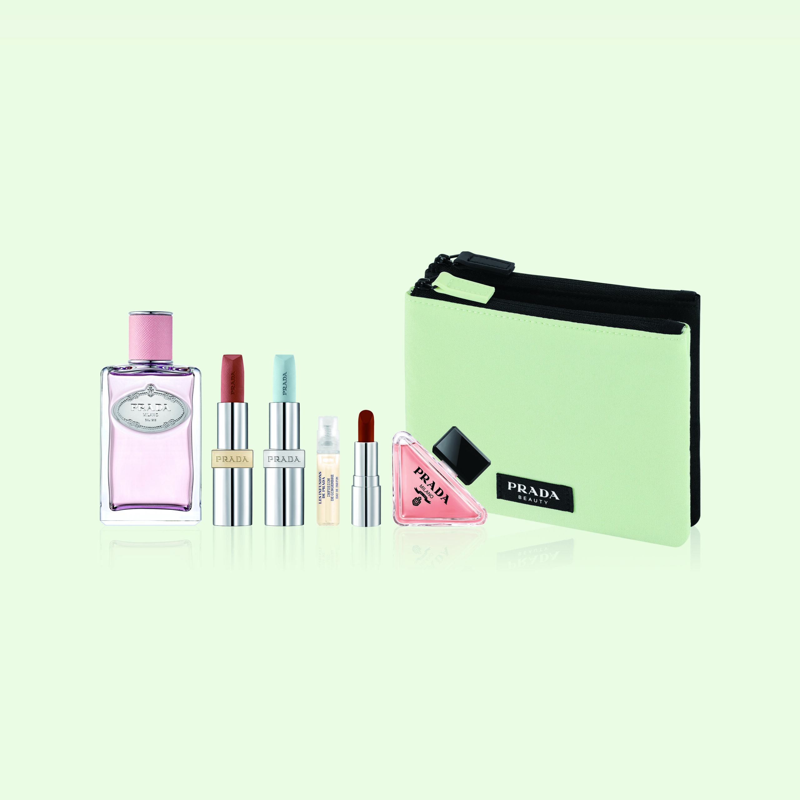 PRADA Les Infusions香水及唇妝套裝 HK$2,610（價值HK$3,355）