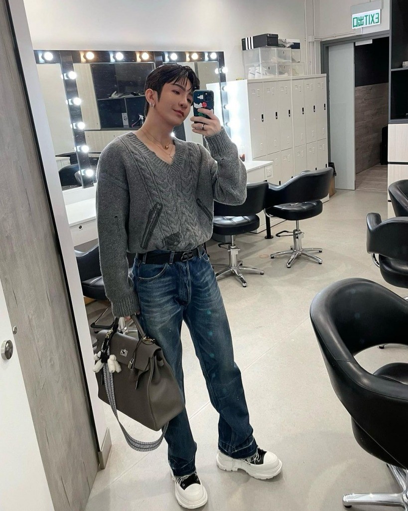 Anson Lo 作為 Hermès 粉絲,當然會入手 Hermès Kelly 手袋啦!