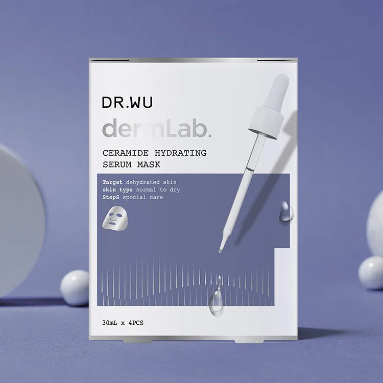 DR.WU神經醯胺保濕精華面膜 HK$499/4pcs