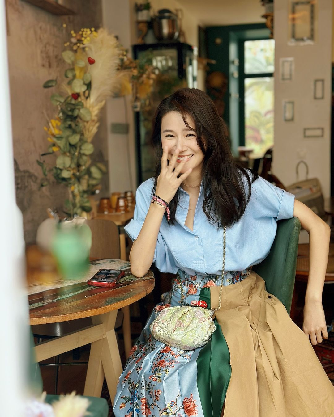 黃翠如親自回應懷孕傳聞。