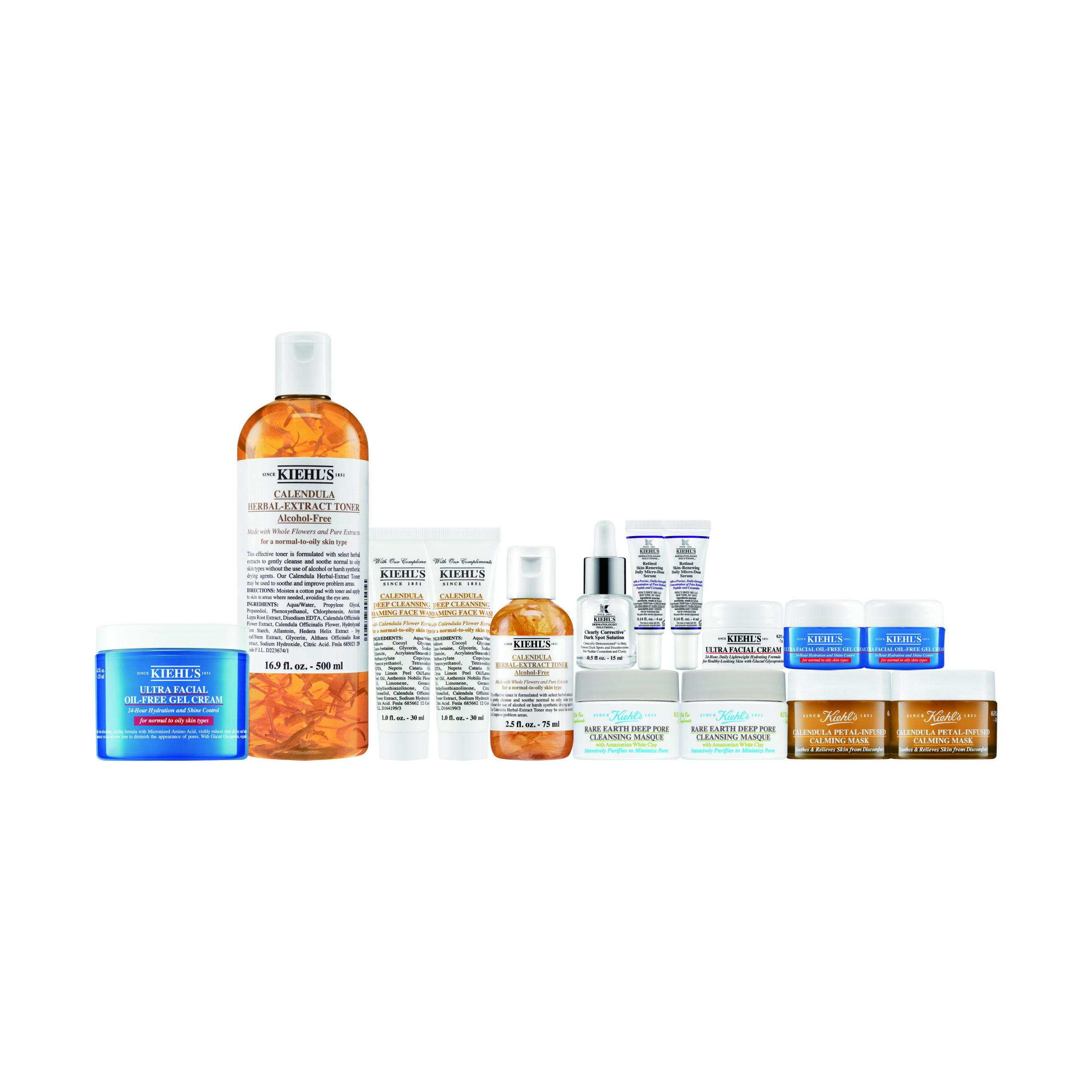 Kiehl’s金盞花及特效清爽保濕增量套裝 HK$1,210（價值HK$2,209）