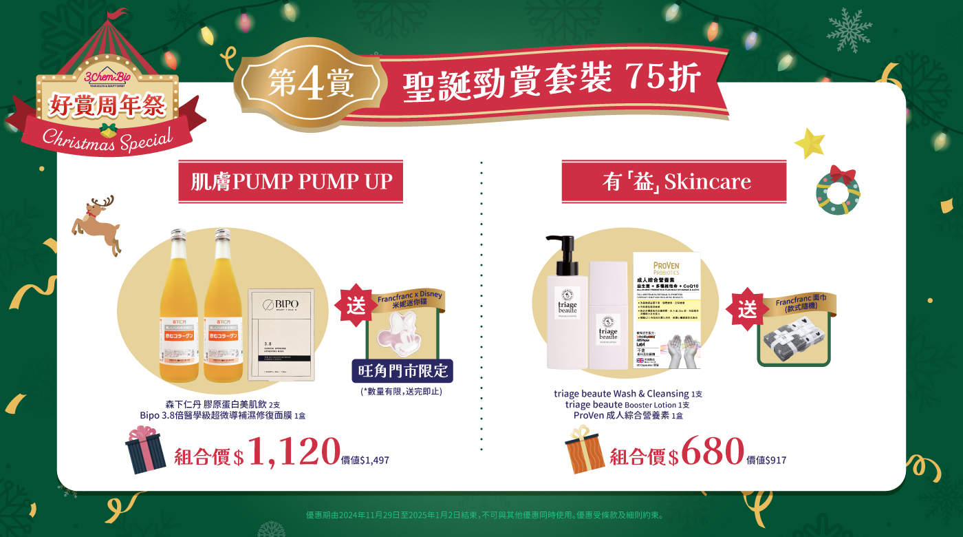 第4賞：聖誕勁賞套裝