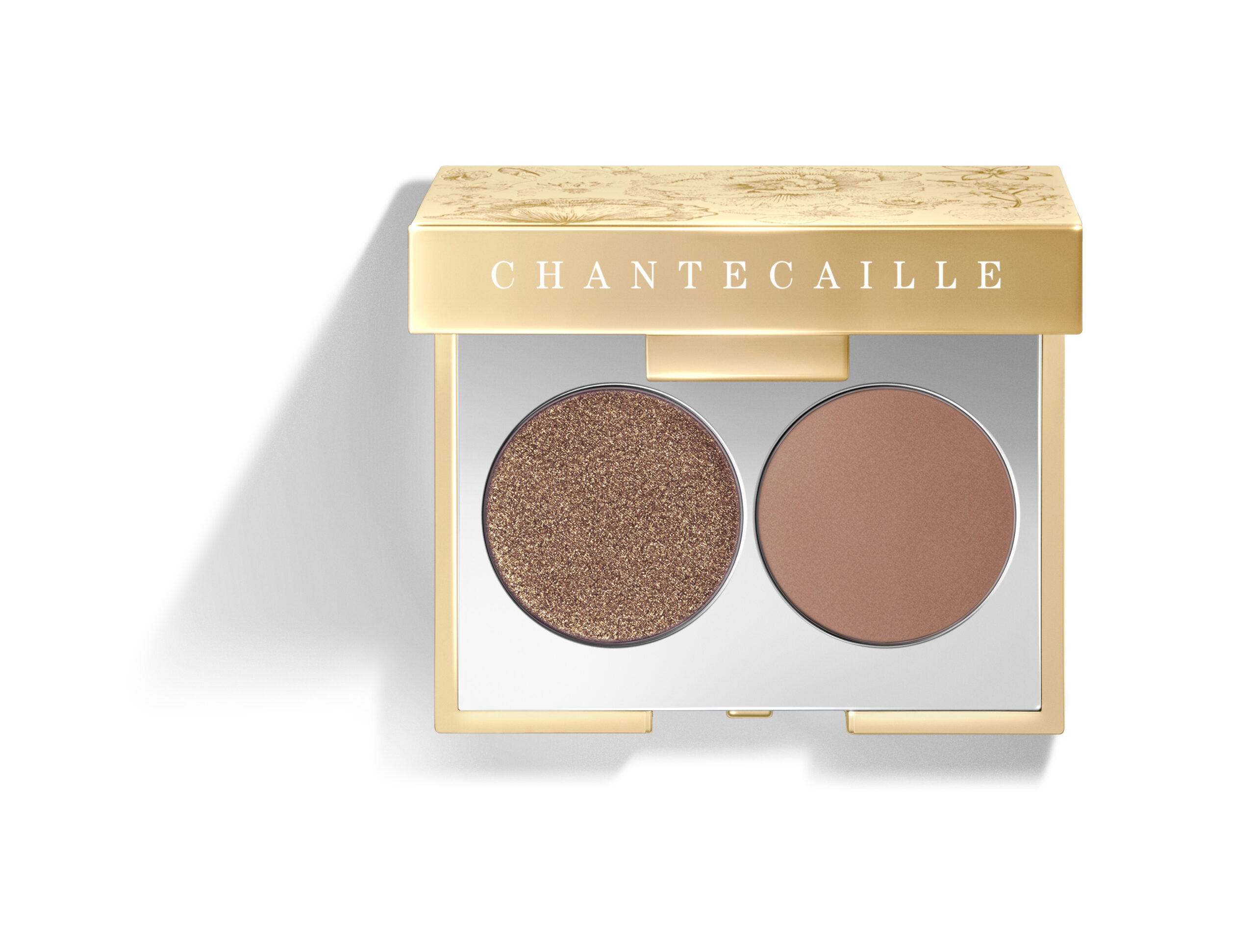 Chantecaille琉金花園限量版雙色眼影盒(玫瑰土棕調)HK$540