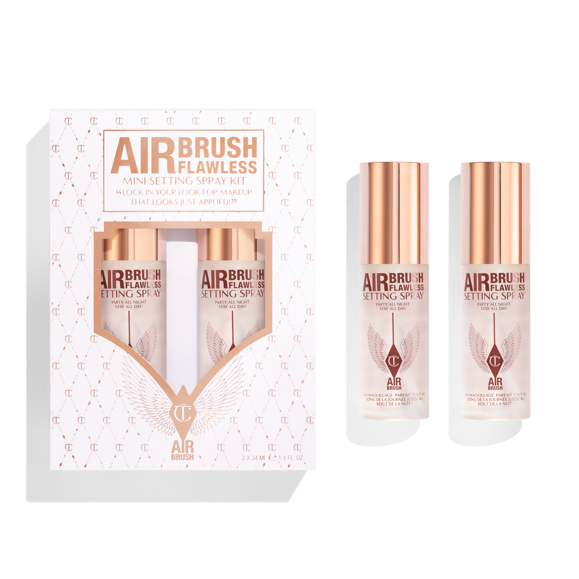 Charlotte Tilbury AIRBRUSH FLAWLESS SETTING SPRAY KIT 定妝噴霧套裝 HK$290