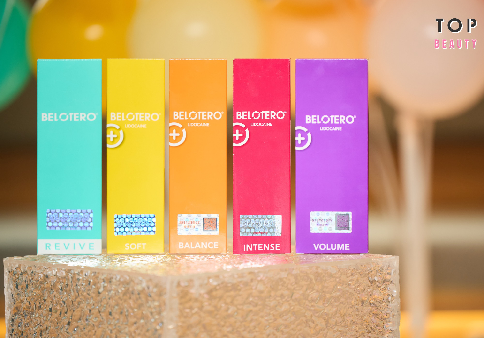 Belotero® 彩虹針一共有5款，針對不同肌膚問題及需要。