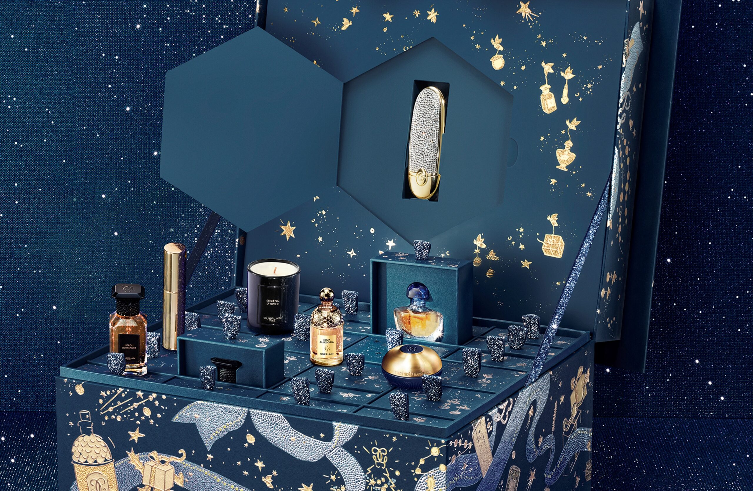 GUERLAIN星鑽藍夜聖誕倒數月曆 HK$5,850