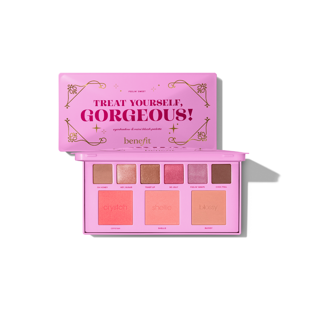 Treat Yourself, Gorgeous！寵愛自己眼影胭脂組合 HK$460