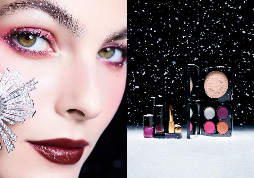 CHANEL Holiday 2024 唯美浪漫，置身銀白雪花之中