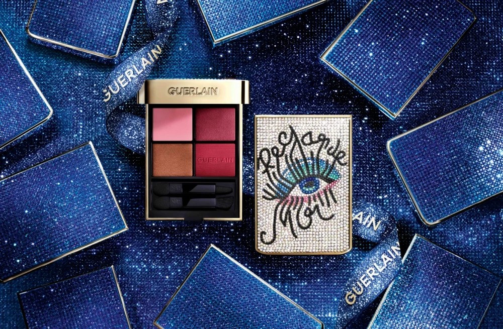 GUERLAIN OMBRES G 888 REGARDE-MOI！鎏金四色眼影組合-凝望我！ HK$900