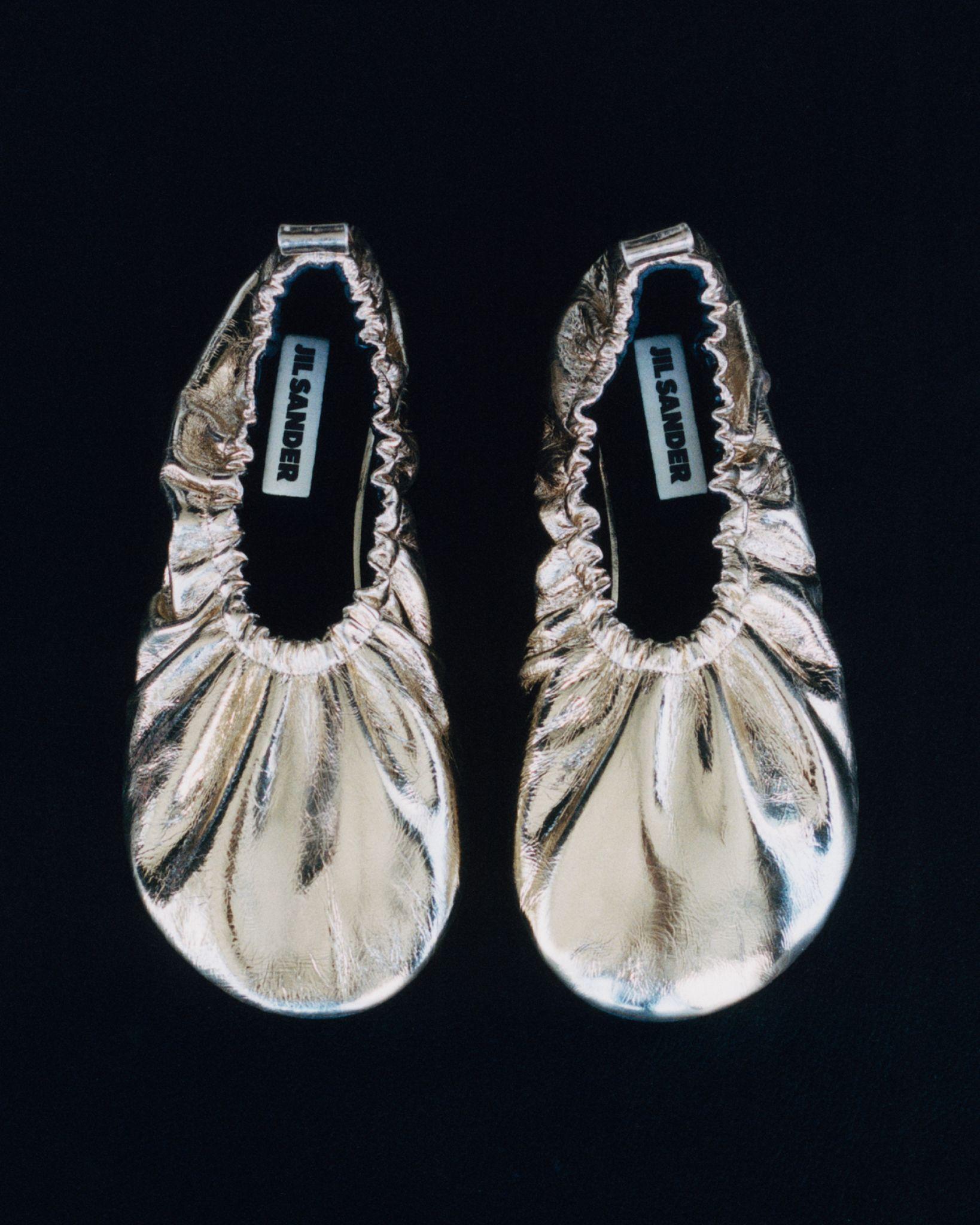 JIL SANDER HOLIDAY系列圓頭鏈條穆勒鞋