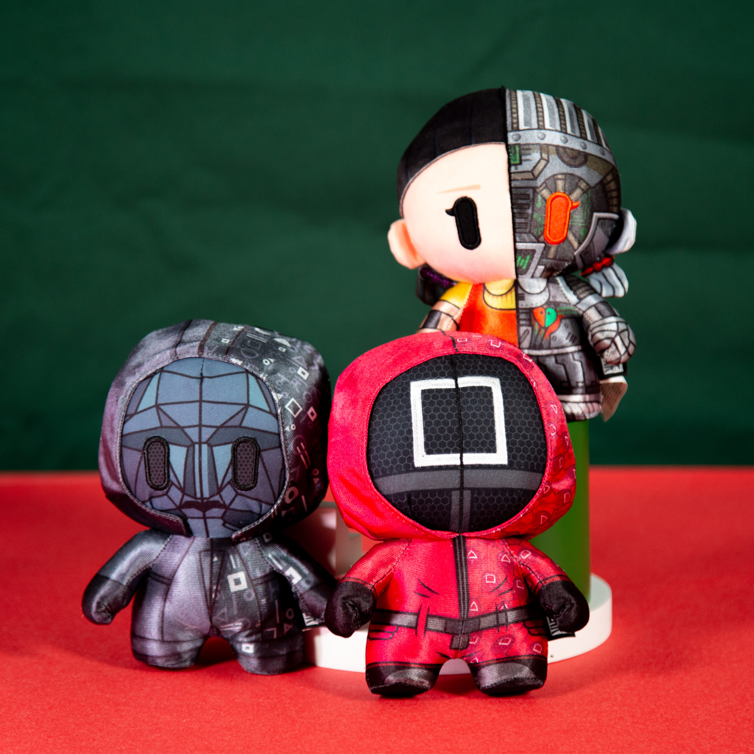 魷魚遊戲公仔系列。