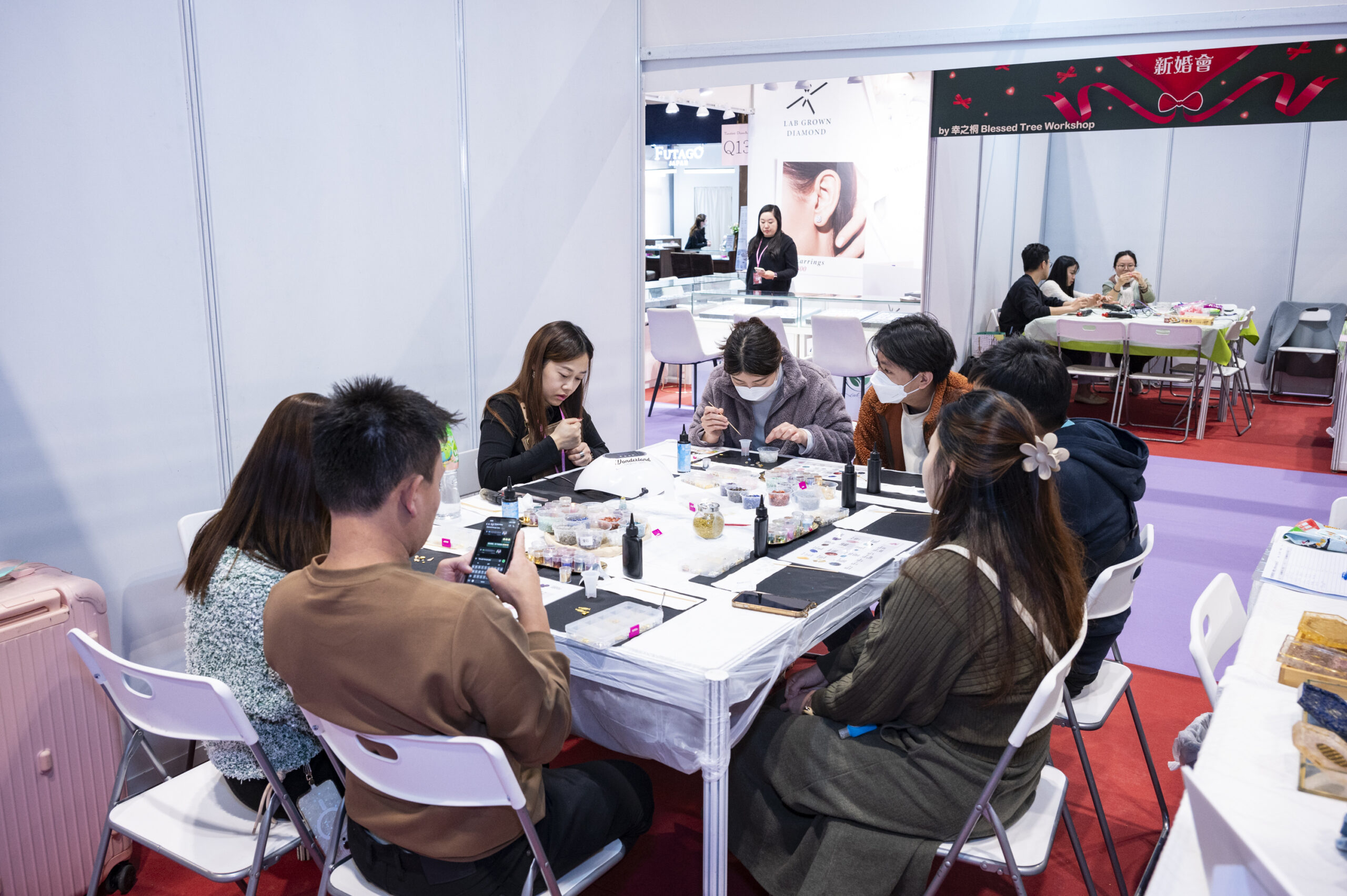《iWedding Club新婚會》的會員還能參加免費工作坊。