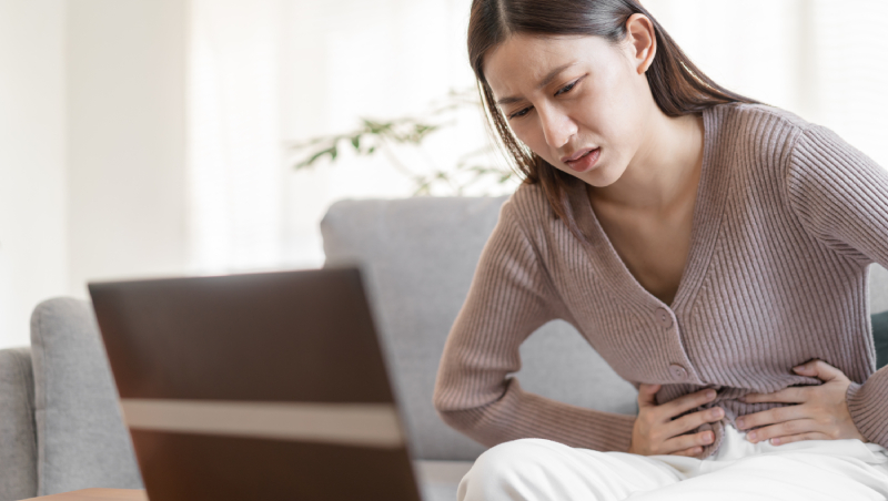 OL好易胃氣脹。