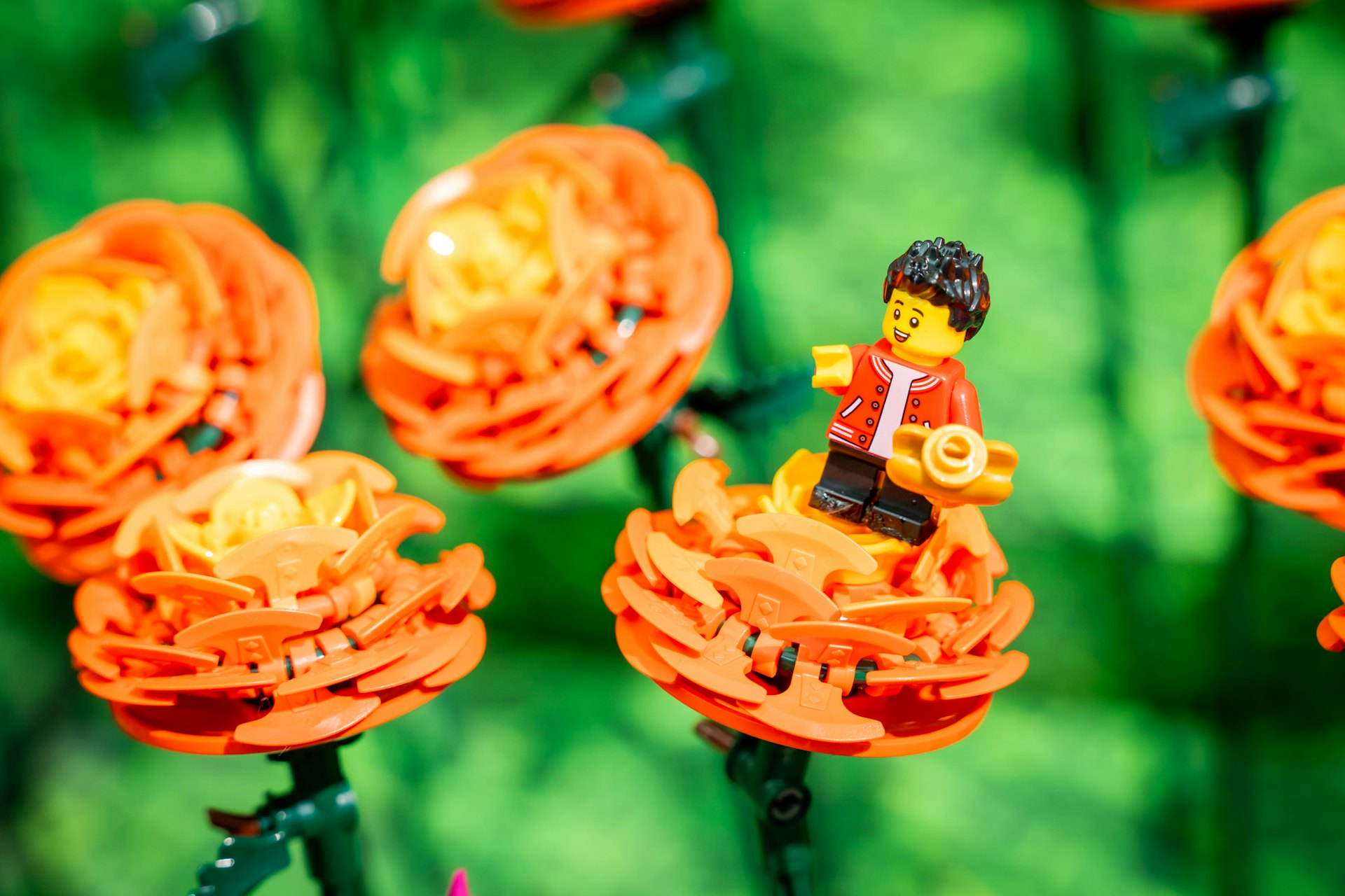 MOSTown新港城中心今年聯乘LEGO®打造「春日開運花園」