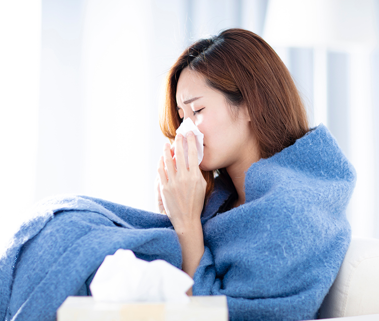 由於鼻敏感的人會不自覺地多用口呼吸,從而吸入更多空氣,或致胃氣脹問題。