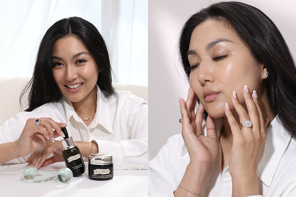 Em Megan 大讚用了全新極緻修護晚間精華霜後，肌膚狀態穩定，甚至比做媽媽前更好！