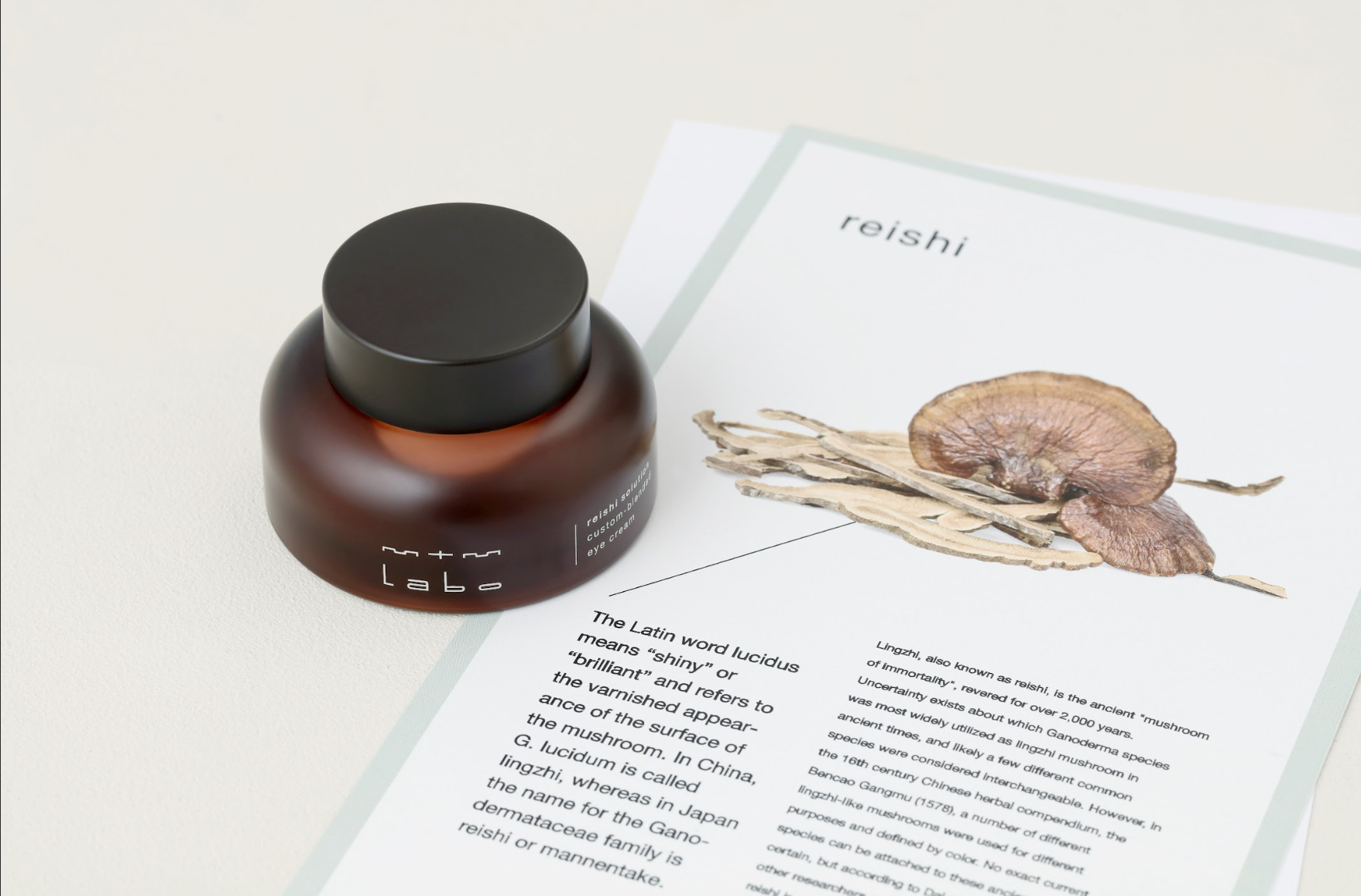 mtm labo custom-blended reishi eye cream HK$1,430/15g