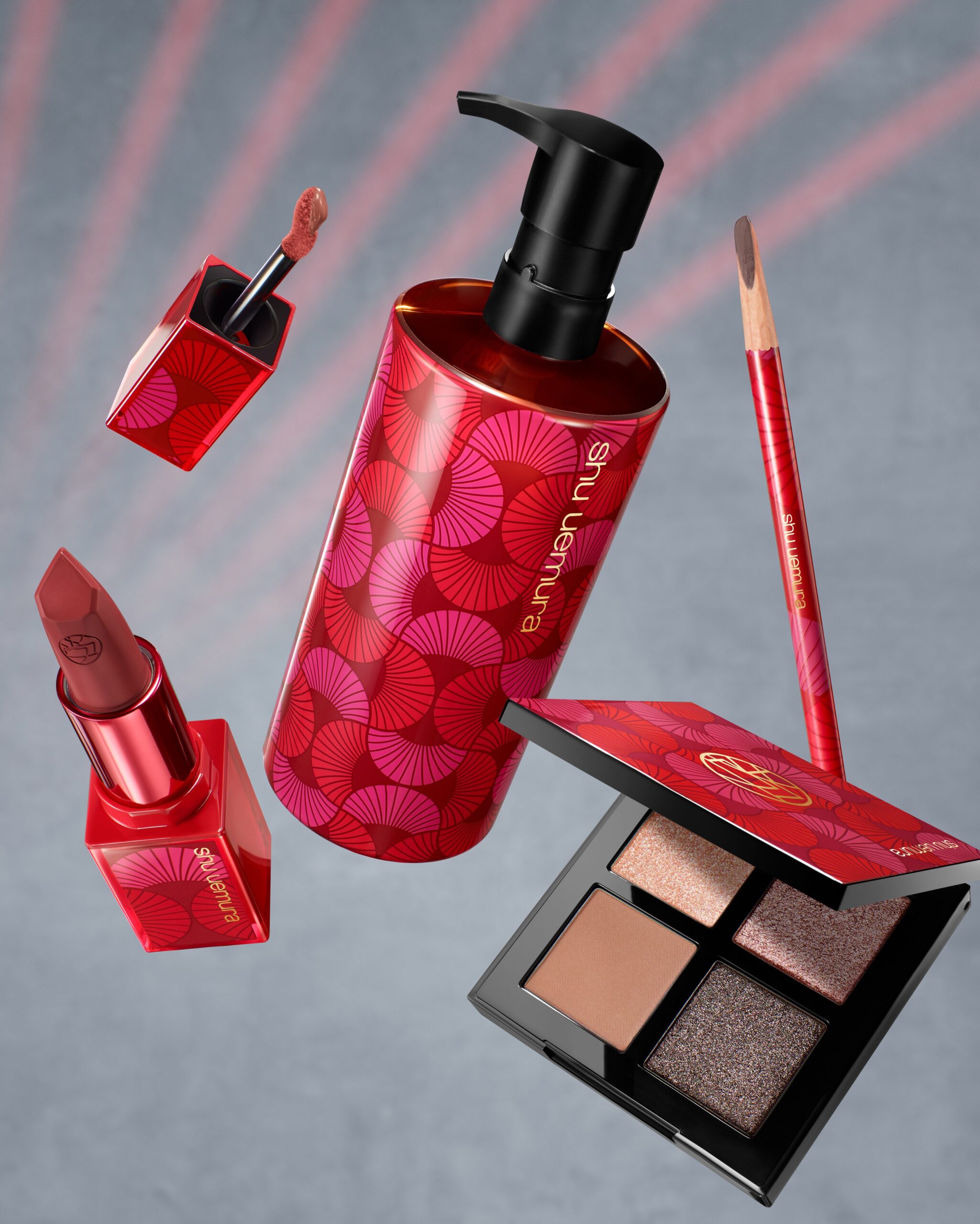 shu uemura新年福扇限定系列elusive fare