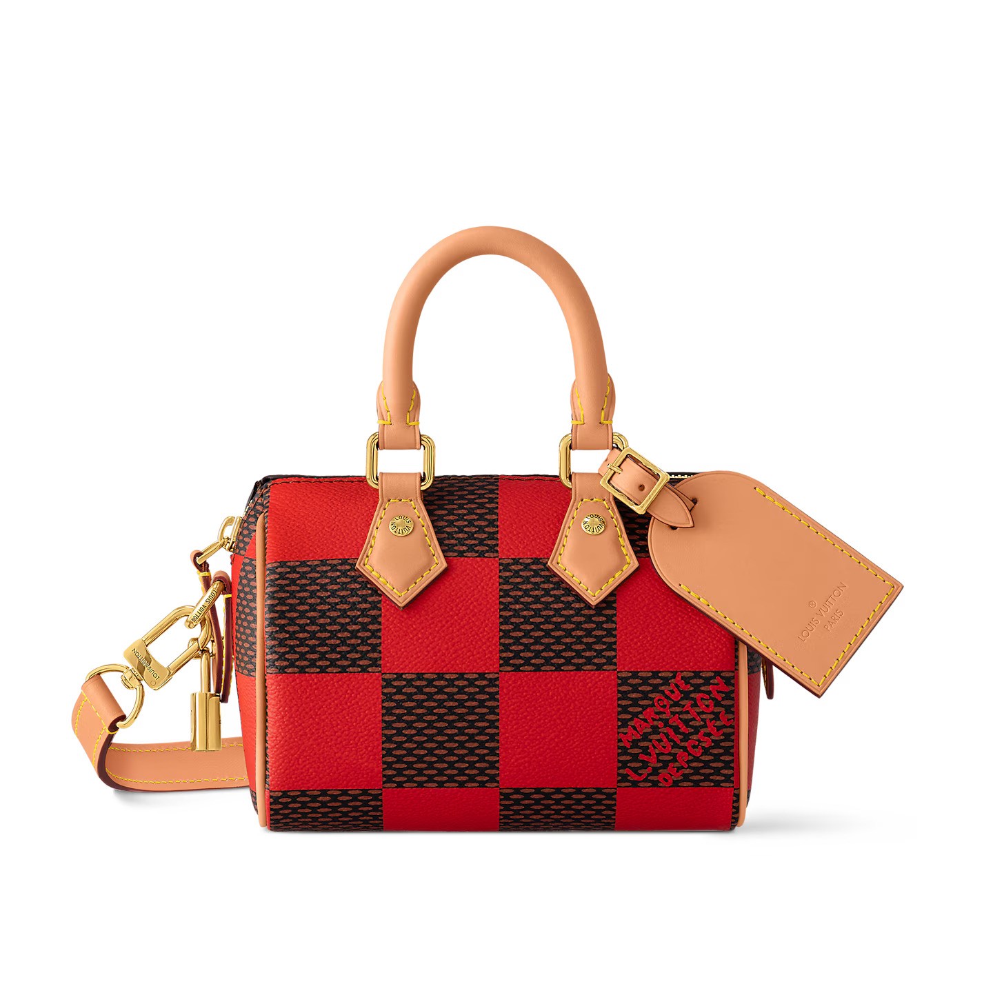 LOUIS VUITTON Speedy 18 Bandoulière Damier Pop HK$21,700
