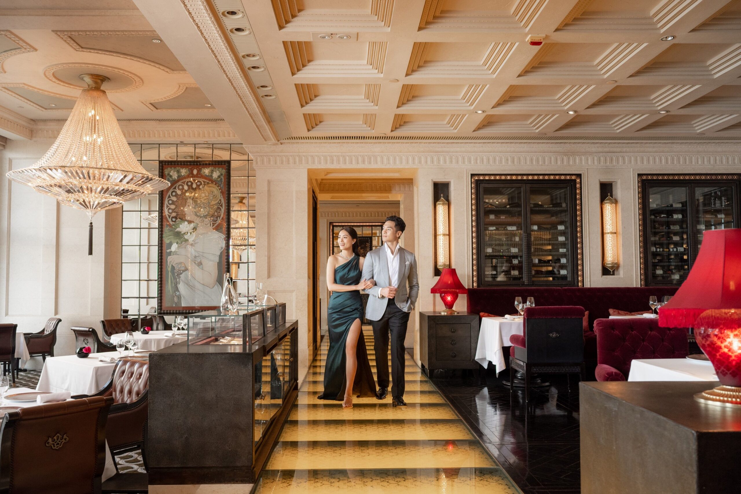 三星餐廳Caprice內景。