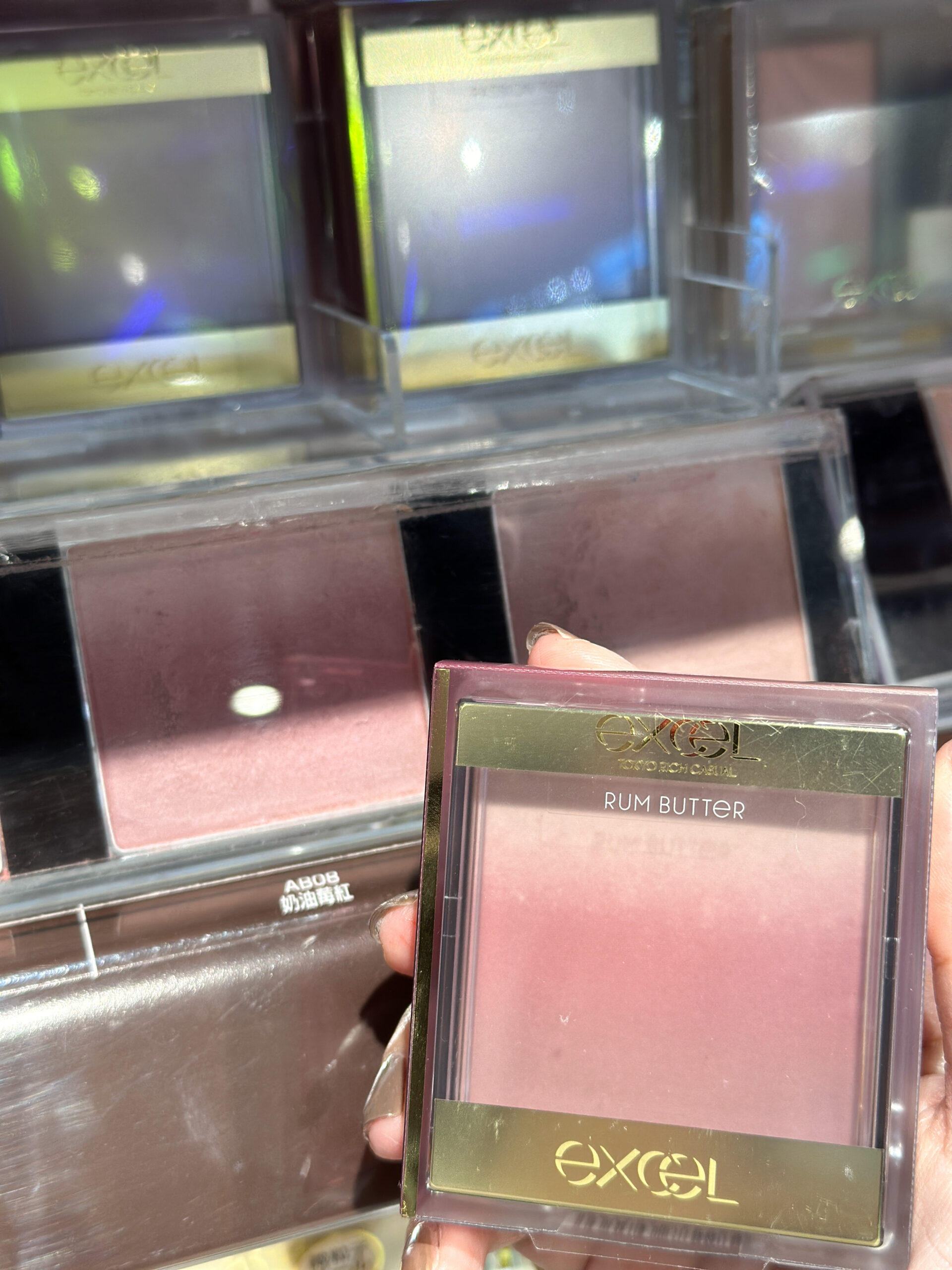 excel漸層塑型胭脂 #AB08 $165