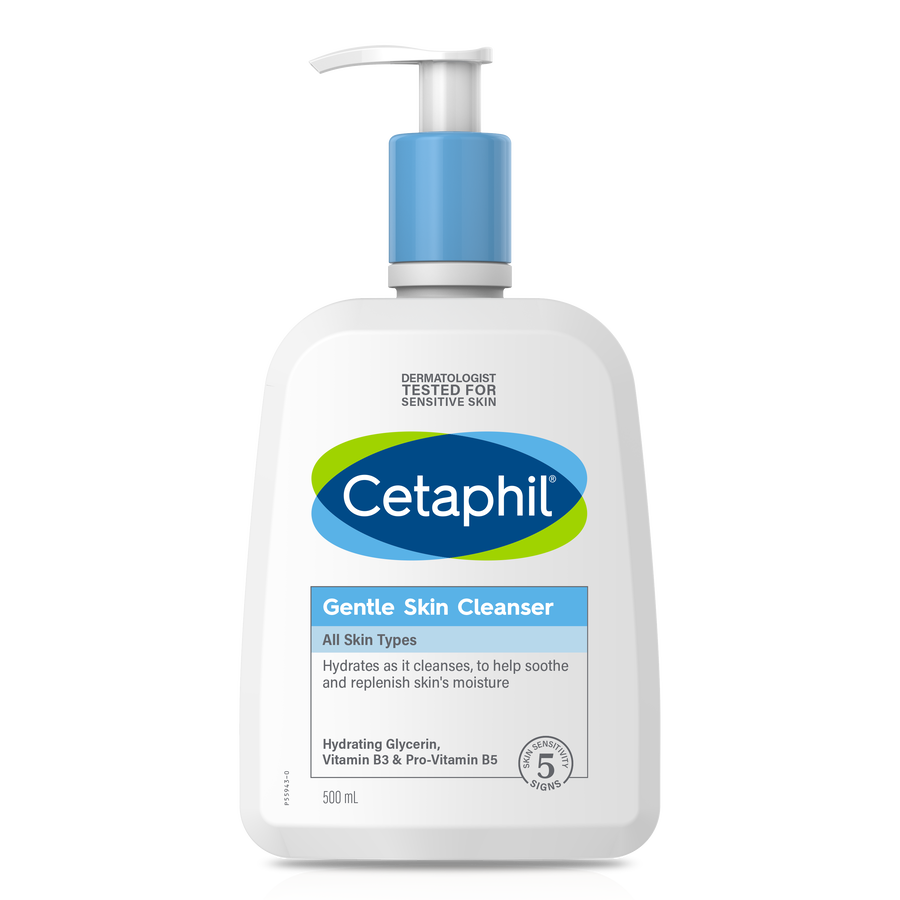 Cetaphil 舒特膚溫和潔膚露是平價敏感肌潔面明星產品,有皮膚科醫生推薦的溫和配方。