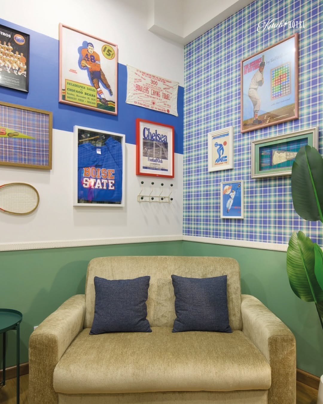 酒店位置藏在曼谷市中心，交通方便