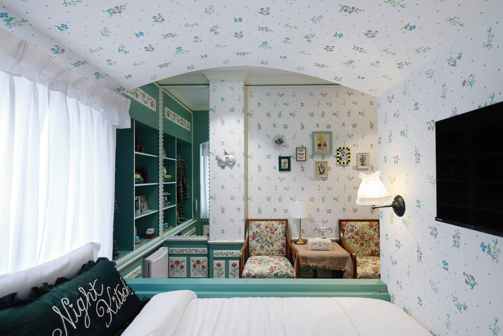 住在這裡就像住在花海中，每天醒來都覺得心情滿分